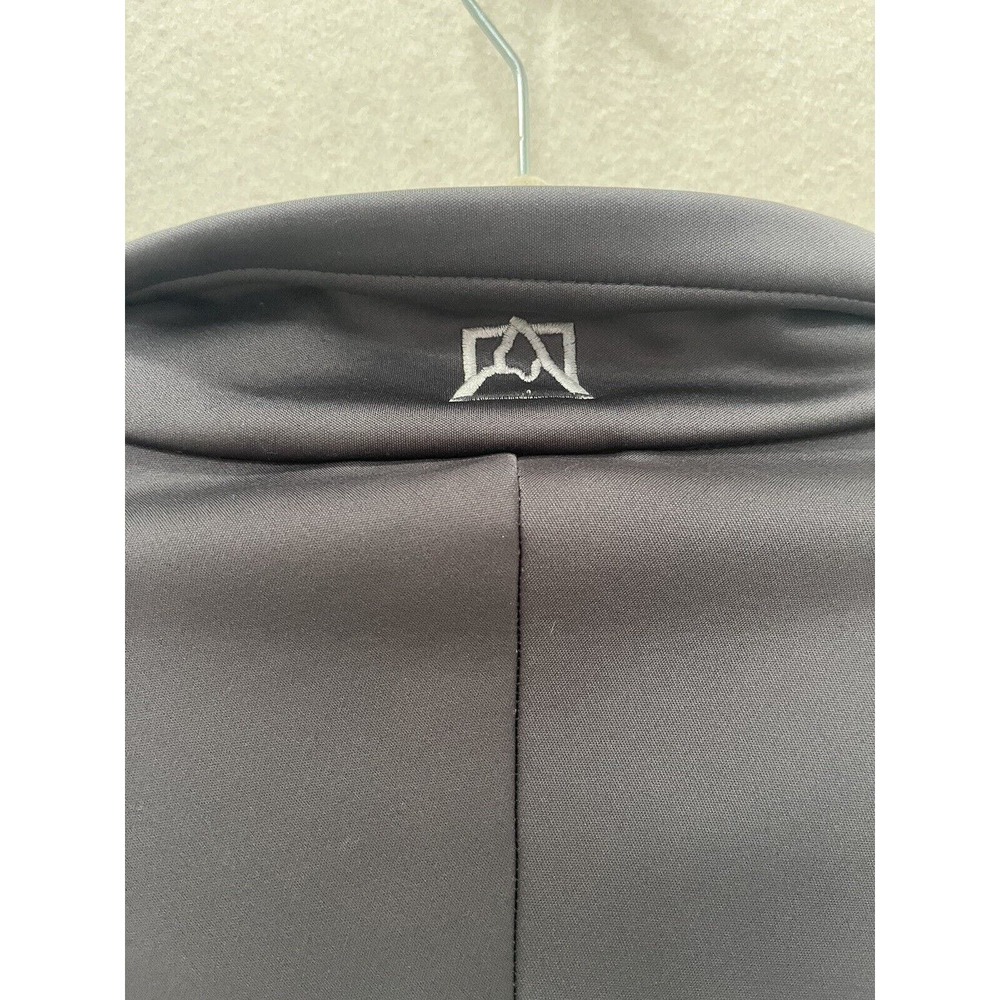 Avalanche Jacket Mens Large gray Soft Shell Weather Shield Pockets zip ski snow - Picture 6 of 10